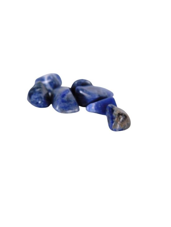 Natural Tumbled Sodalite Stone Lot 0.5 Oz Blue Crystal Set Polished Stones Altar - Picture 9 of 9